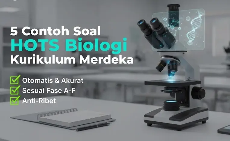 5 Contoh Soal HOTS Biologi Kurikulum Merdeka + Kunci Jawaban